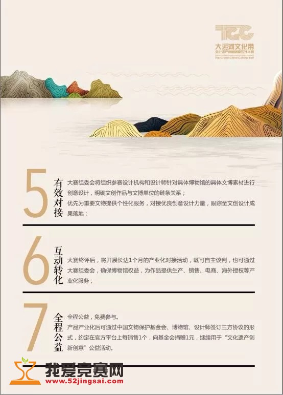 大运河文化带文化遗产创新创意设计大赛