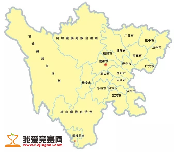 四川省内为主的城市